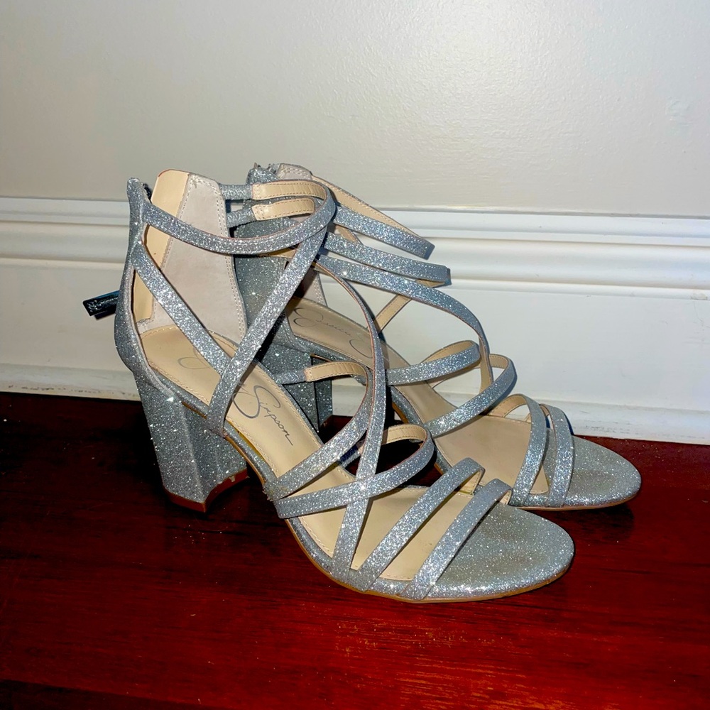 Sparkly heels